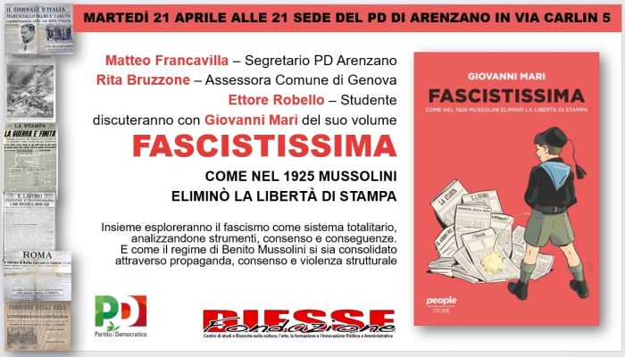 Presentazione del libro "Fascistissima"